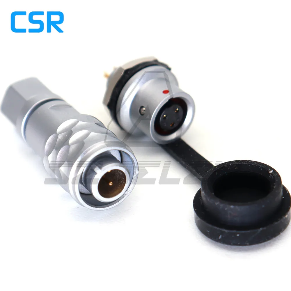 Compatible With WEIPU Series SF6 Connectors, 2 3 4 5 Pin Cameras, Precision Instruments, Miniature Quick Push Pull Connectors,