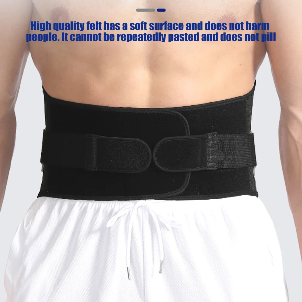 

Регулируемый бандаж для спины — 1 шт. Дышащая 3-ступенчатая поддержка для облегчения боли в пояснице — идеально подходит для работы и лифтинга (мужчин и женщин)