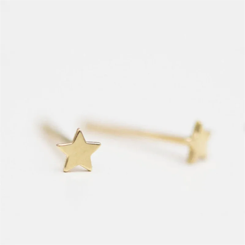 

14K Gold Filled Star Studs Earrings Tarnish Resistant Earrings Dainty Jewelry Earrings For Women Simple Waterproof Jewelry