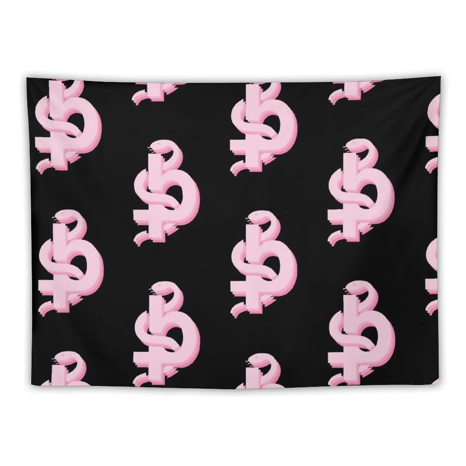 Blackbear logo pink Tapestry Decoration Home Kawaii Room Decor Tapestry