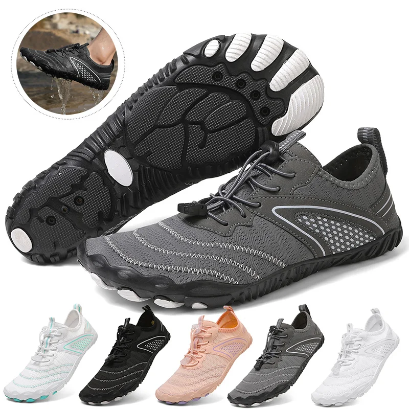 

New Water Shoes Men Women Beach Barefoot Aqua Shoes Sandals Drainage Wading Shoes Quick Dry Boating Fishing Surfing Gym Sneakers