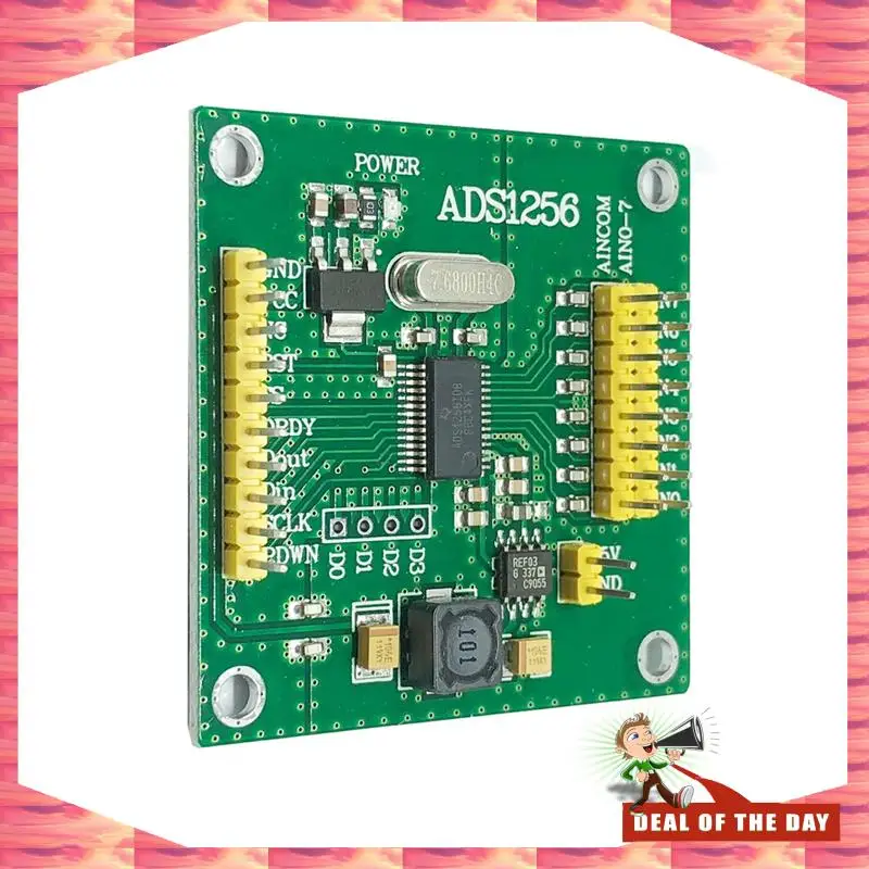 Entrega en 24 horas Módulo de ocho canales de conversión analógica a digital ADC ADS1256 de alta precisión
