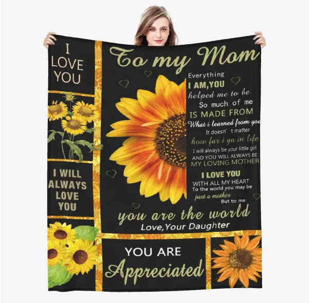 

Gifts for Wife, To My Wife Blanket from Husband Birthday Wedding Valentine's Day Romantic Presents Love Gifts for Her Women