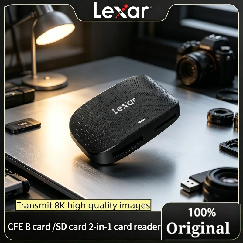 

Lexar Professional 100% Original High Speed USB 3.2 Gen 2 Memory Card RW520 CFexpress Type B / SD Card Reader