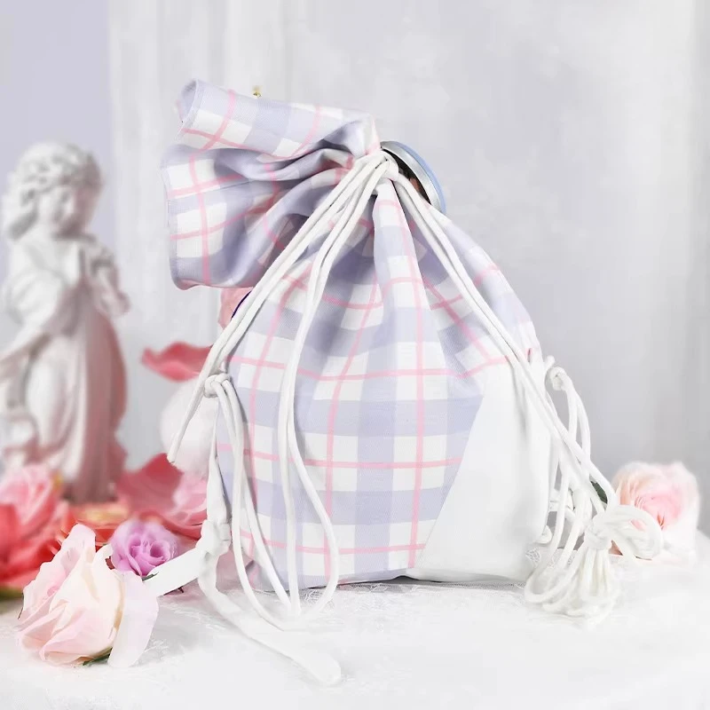 Game Infinity Nikki Cosplay Sad Sack Cute Backpack School Bag Role Play Props Accessories for Women Theme Party view 2