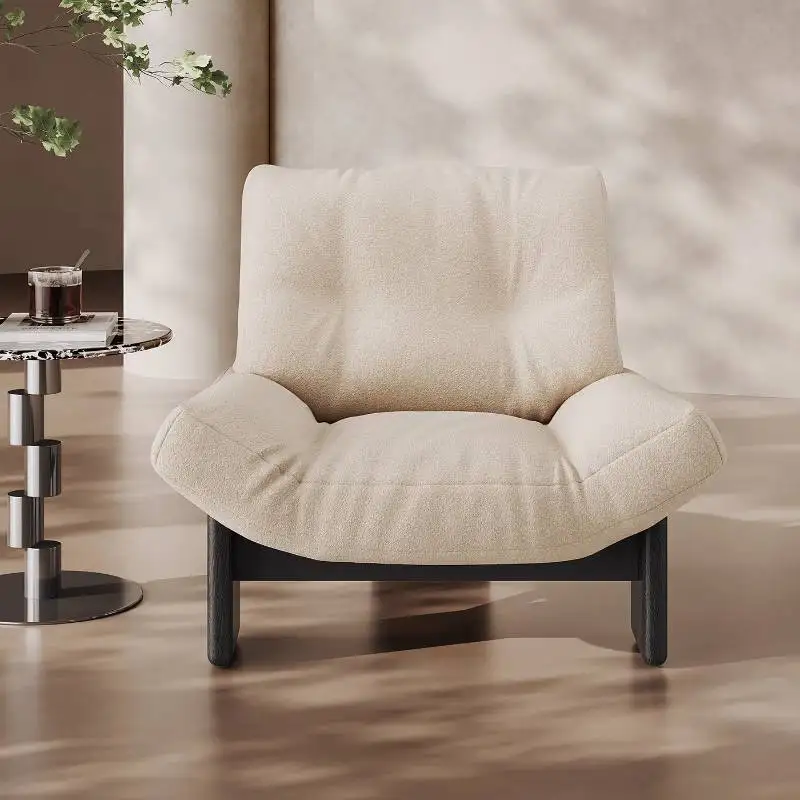 

Classic Italian Living Room Chairs Modren Comfy Wooden White Chairs Living Room Ergonomic Chaise Relax Sessel Furniture Home