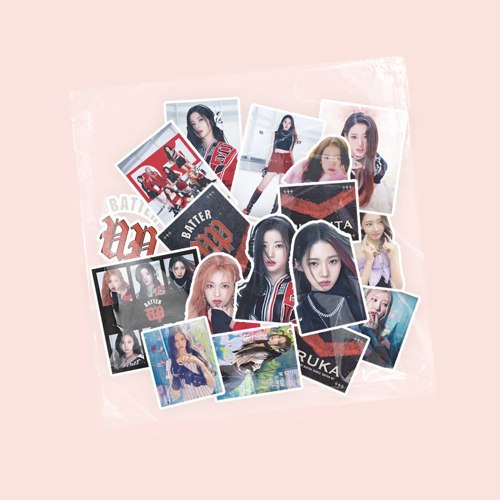 Pegatinas de monstruo del bebé Kpop, nuevo álbum BATTER UP HARAM HD, tarjetas fotográficas para niñas, tarjeta de fotos para fanáticos de la