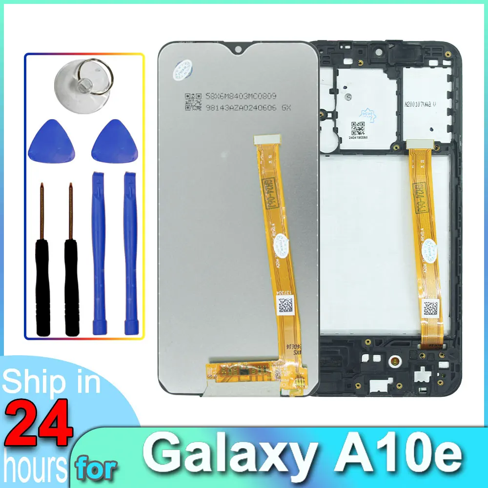 5,8-дюймовый ЖК-дисплей для Samsung Galaxy A10E A102 SM-A102U A102F/DS, замена дисплея с сенсорным экраном и дигитайзером в сборе