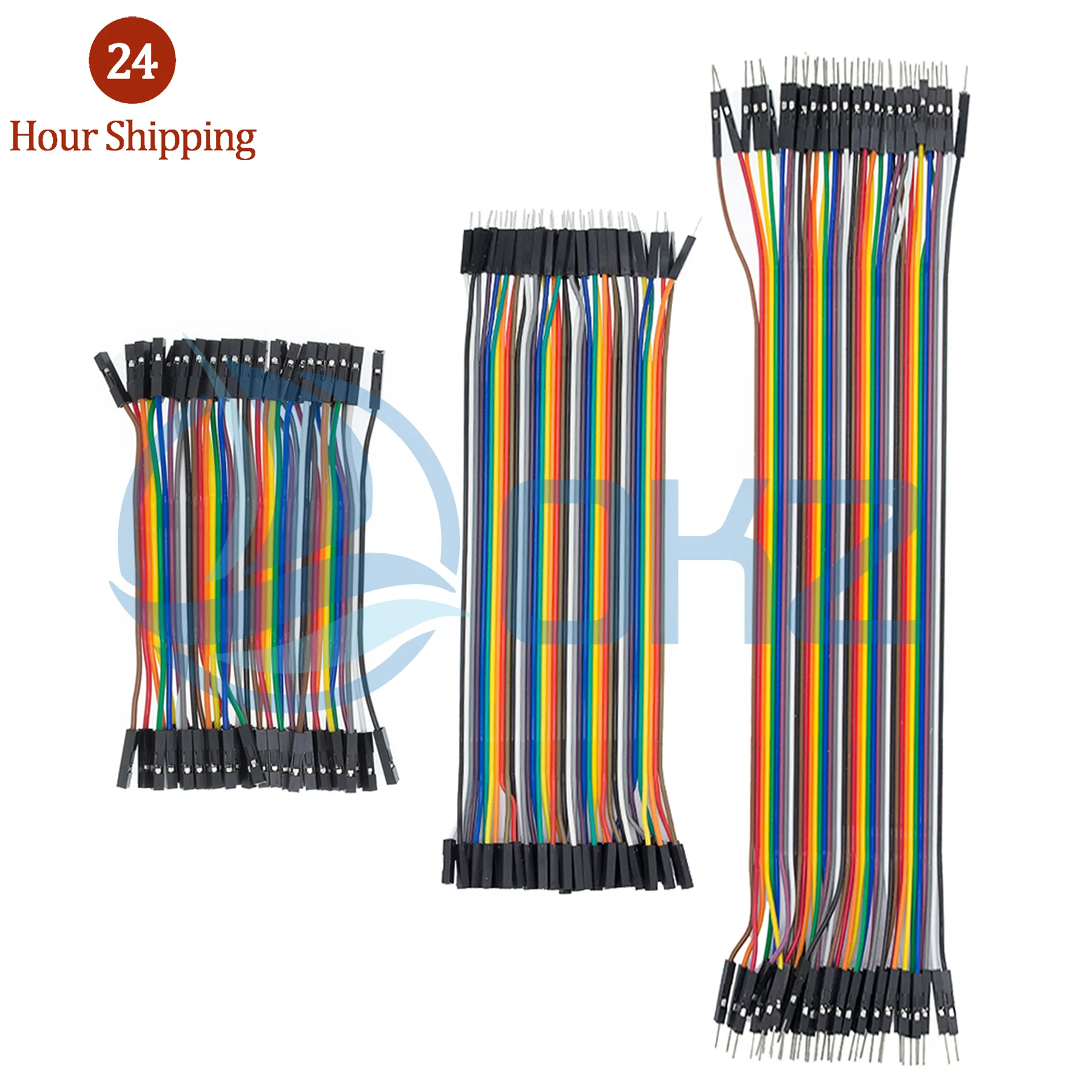 2pcs Dupont Line 10cm20CM30CM Male to Male+Female to Male + Female to Female Jumper Wire Dupont Cable for arduino DIY KIT