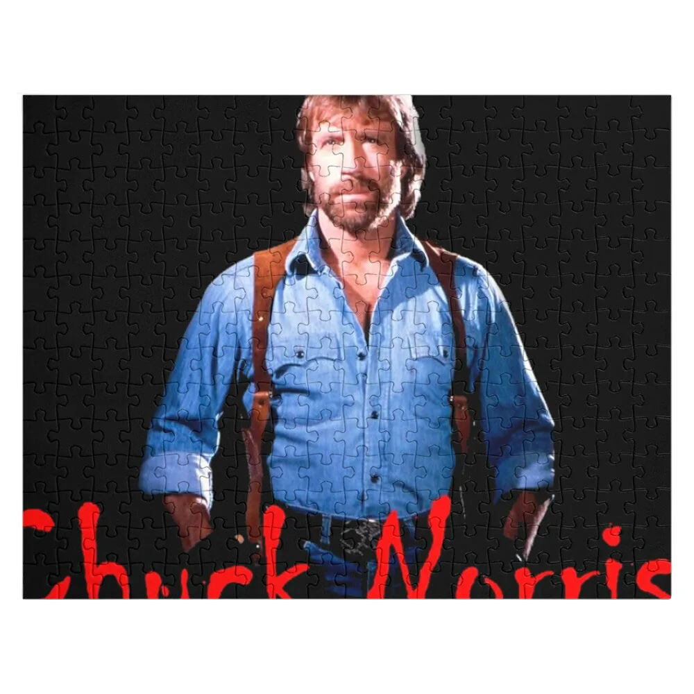 Chuck Norris Action Holster Jigsaw Puzzle For Children Jigsaw For Kids Wooden Adults Puzzle