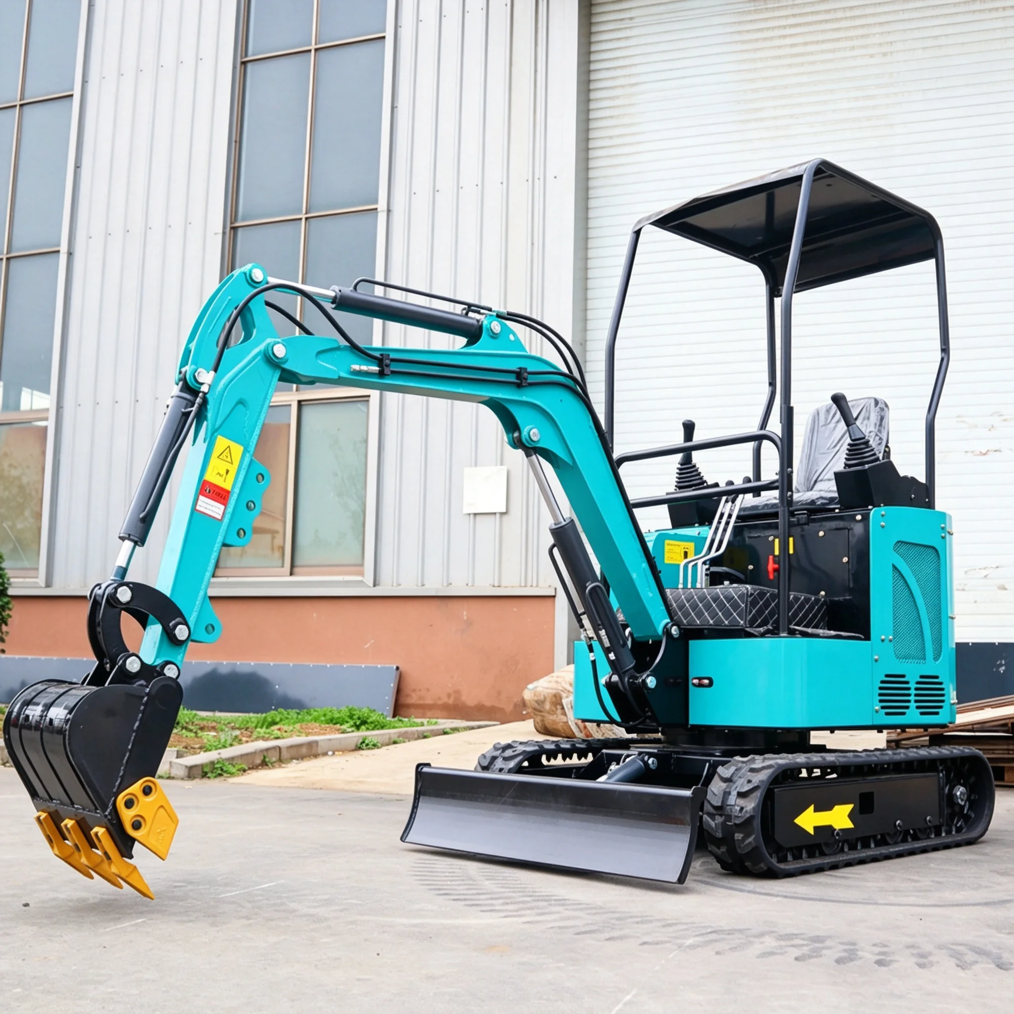 Excavadora compacta de 1.6 ton - Heavy Equipment Working reseña y precio