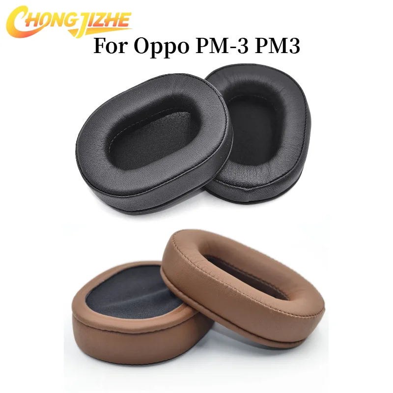 

ZHONGJIZHE Replacement Protein skin Earpads Cushion For Oppo PM-3 PM3 Headphones Memory Sponge Sleeves Cover Case Repair Parts