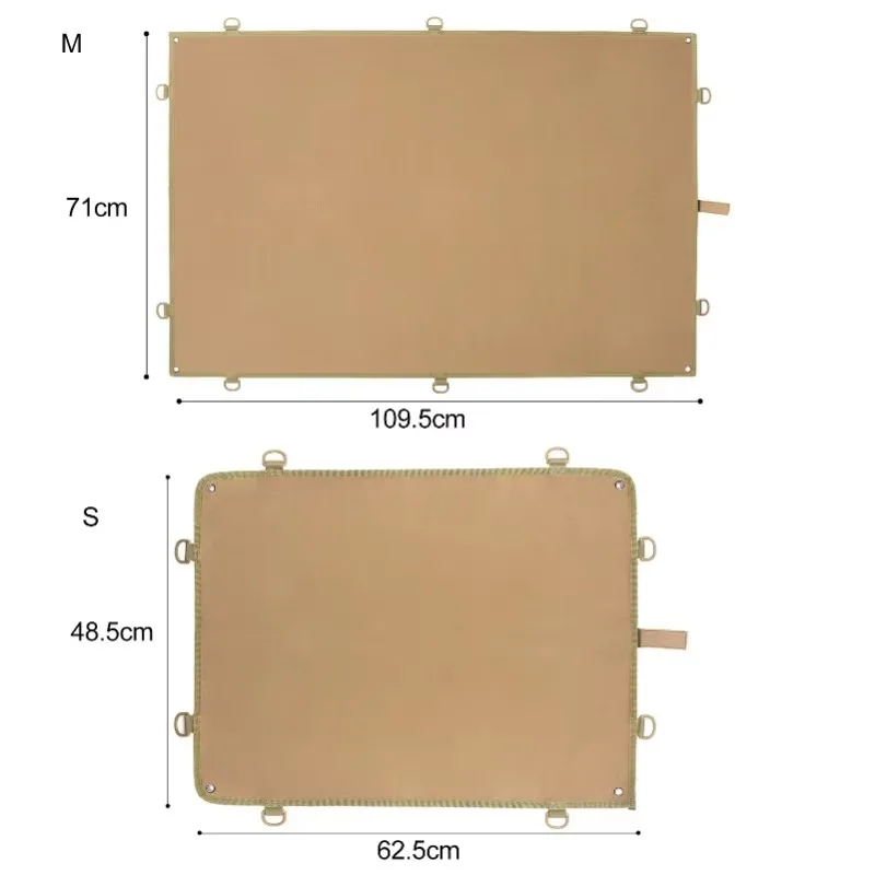 Tactical Patch Display Board Patch Holder Folding Mat Foldable DIY Badge Paste Pad Patches Tool Organizer