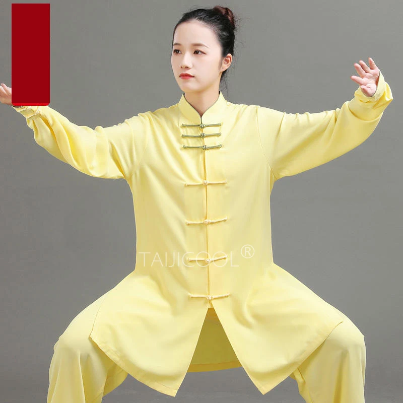 

Linen Tai Chi Uniform for Women, New Style Tai Chi Outfit, Men's Kung Fu Practice and Performance Costume Set