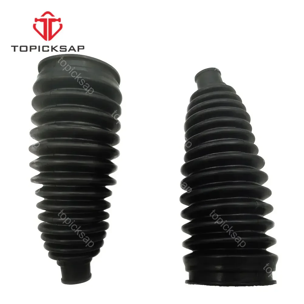 TOPICKSAP 2Pcs Steering Rack Pinion Boot Bellow Replacement for Chevrolet Equinox Lexus LS460 Mazda 3 5 Hyundai Santa Fe VW