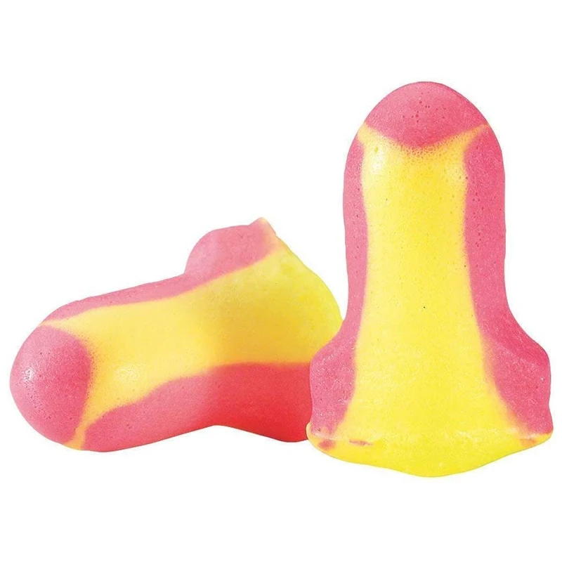 T23C 100 Pairs Of Soundproof Earplugs Anti-Noise Sponge Protective Earplugs Work Study Sleep Earplugs