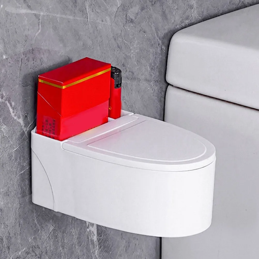 

Набор из 3-х декоративных подставок для пепельниц с крышками для ванной комнаты, туалета, офиса и улицы