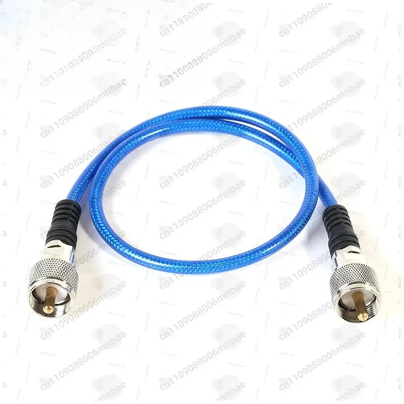 M public to M male test connection jumper, base station standing wave meter connection cable RG23 50-3 0.5m