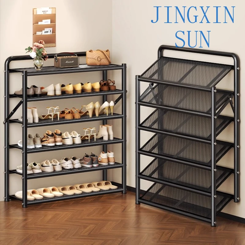 Simple Foldable Shoe Cabinet Shoe Rack Shoes Organizer Shoerack Living Room Cabinets Cabinets For Living Room Home Furniture