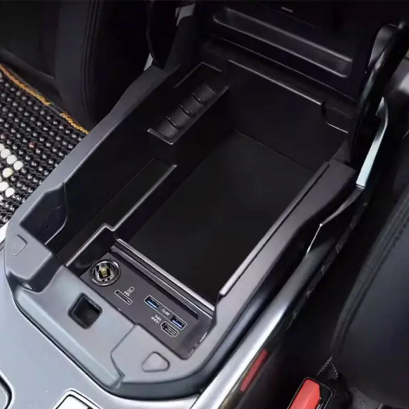 

Car Center Control Armrest Storage Box Tray Cover Trim For Land Rover Range Rover Sport Vogue 2014 2015 2016 2017 Accessories