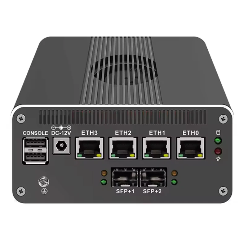 Firewall Server Soft Router 12th Gen 2*10G SFP Intel i3-N305 N100 4x i226-V 2.5G Firewall Appliance DDR5 NVMe Proxmox Mini PC