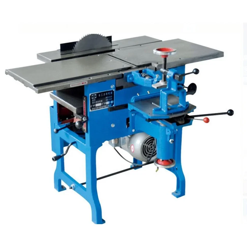 

Electric Combination Functional Bench Thicknesser Stump Wood Table Surface Working Planer Multi Woodworking Tools Planer Machine