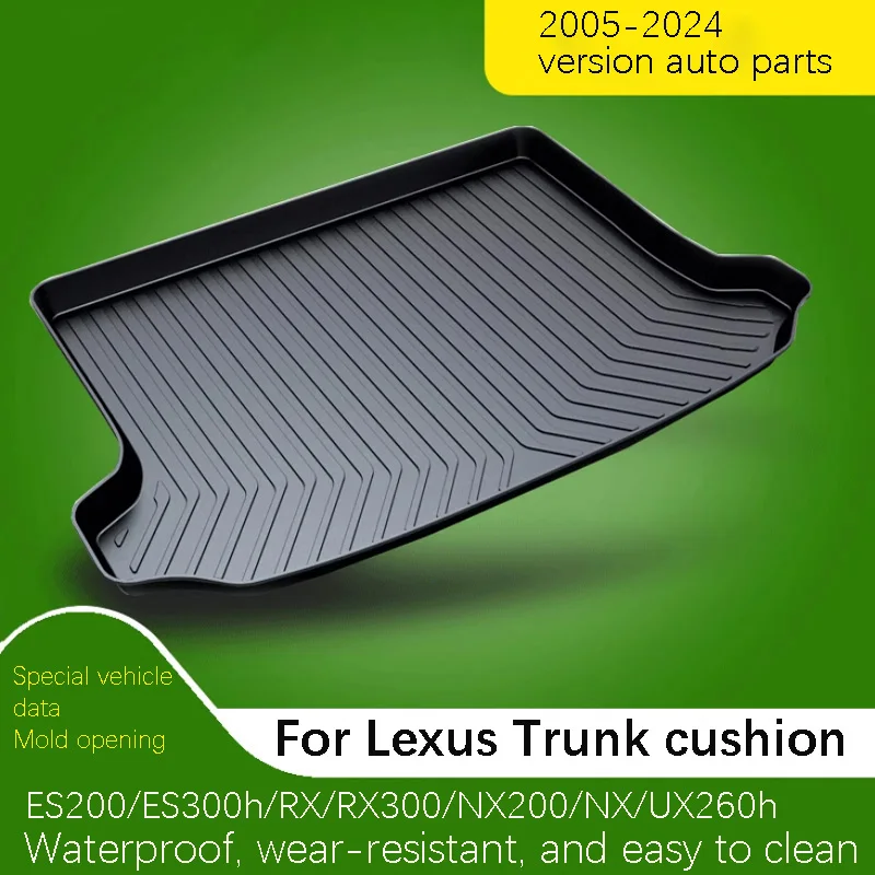 

For Lexus Car ES//RX/NX/UX trunk mat ES//RX/NX/UX waterproof and wear-resistant trunk mat 13-20 Edition Auto Parts