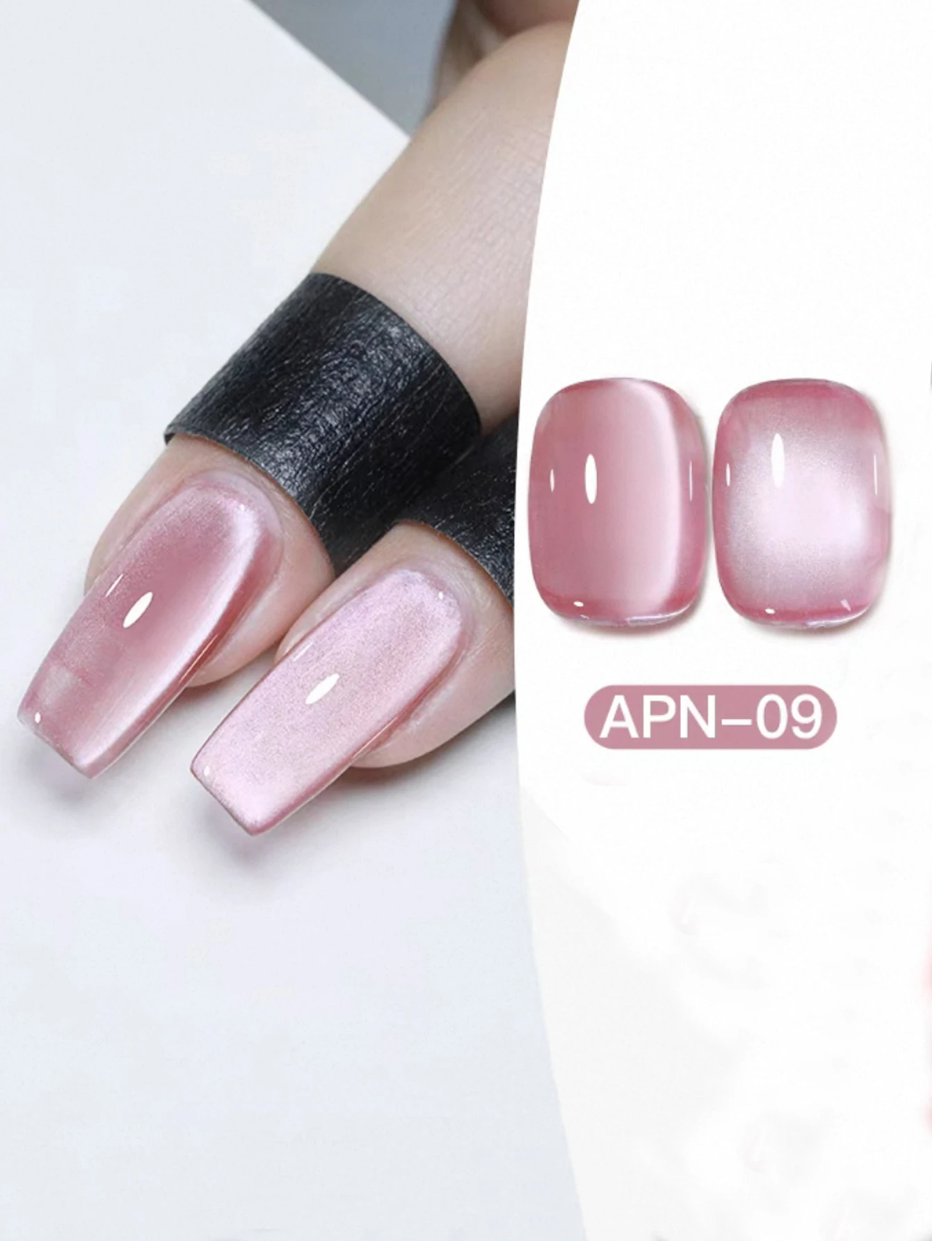 

hot cakes Nail Art Fashion Phototherapy Sparkling Glass Beads Jade Nude Lotus Pink Fruit Cat Eye Transparent Gel Nail Polish,