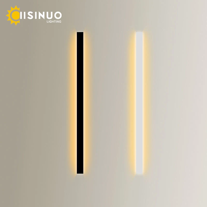 Outdoor Long Wall Lantern Waterproof Garden Light LED Lighting Fixtures for Villa Porch Garage Decora Sconce 110V 220V Luminaire