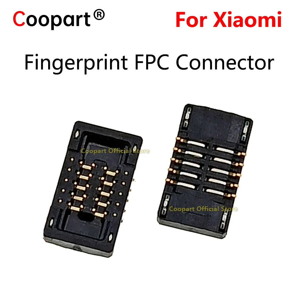 Porta de conector fpc de impressão digital plug na placa principal/cabo para xiaomi redmi 8t 3s 4x nota 4 5 4x 5a/nota 5 prime 10pin 5p