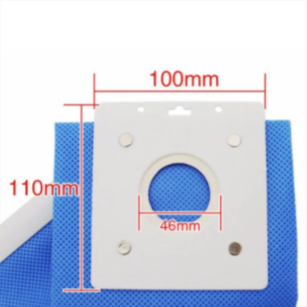 A01M Dust Bag for Samsung DJ69-00420B Vacuum Cleaner Parts Large Capacity Replacement Blue Reusable Dust Bag Sewing Bag 10PCS