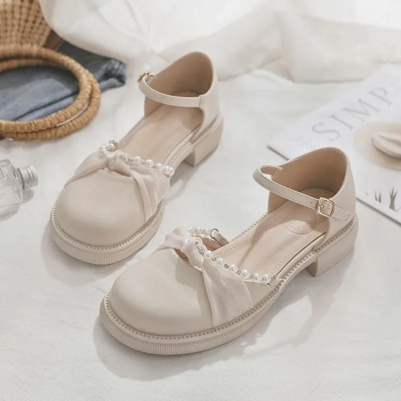 2024 Summer pu leather Casual Loafers For Women Platform Comfort Wedge Moccasins Ladies Vulcanized shoes mary jane shoes image 5