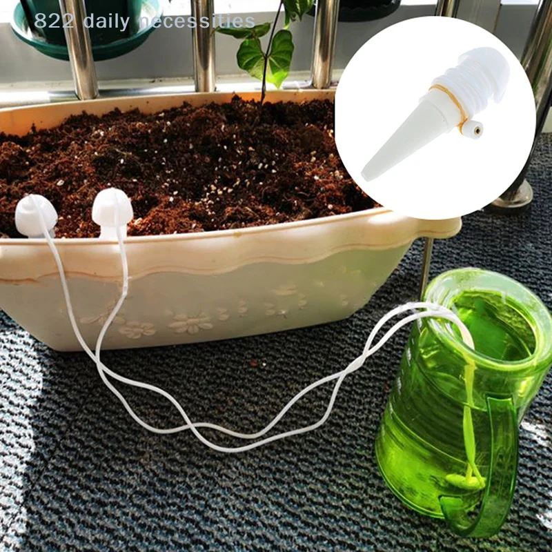 convenient2PCs Automatic Drip Irrigation Seepage Sprinkler for Potted Plant Self Watering