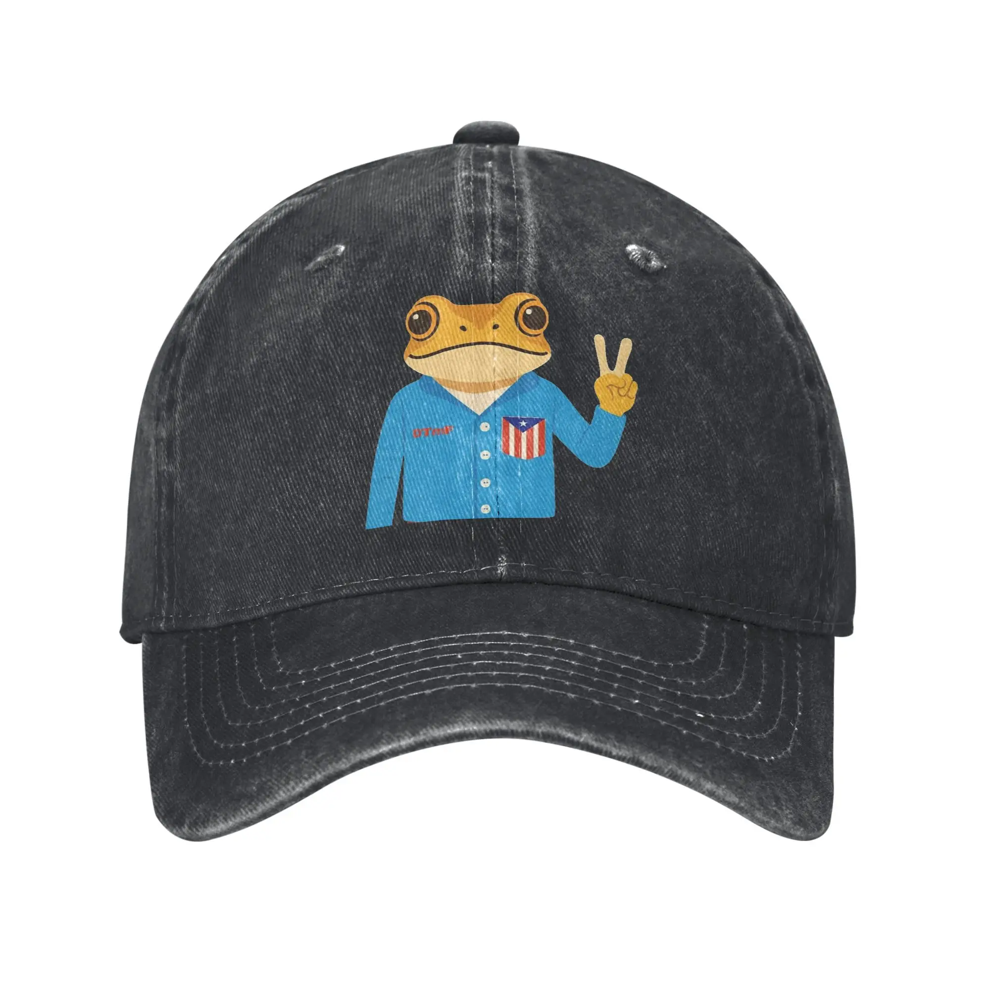 DtMF Puerto Rico Bad Bunny Baseball Caps Classic Distressed Denim  Snapback Cap Men Women Outdoor All Seasons Travel Soft Hat