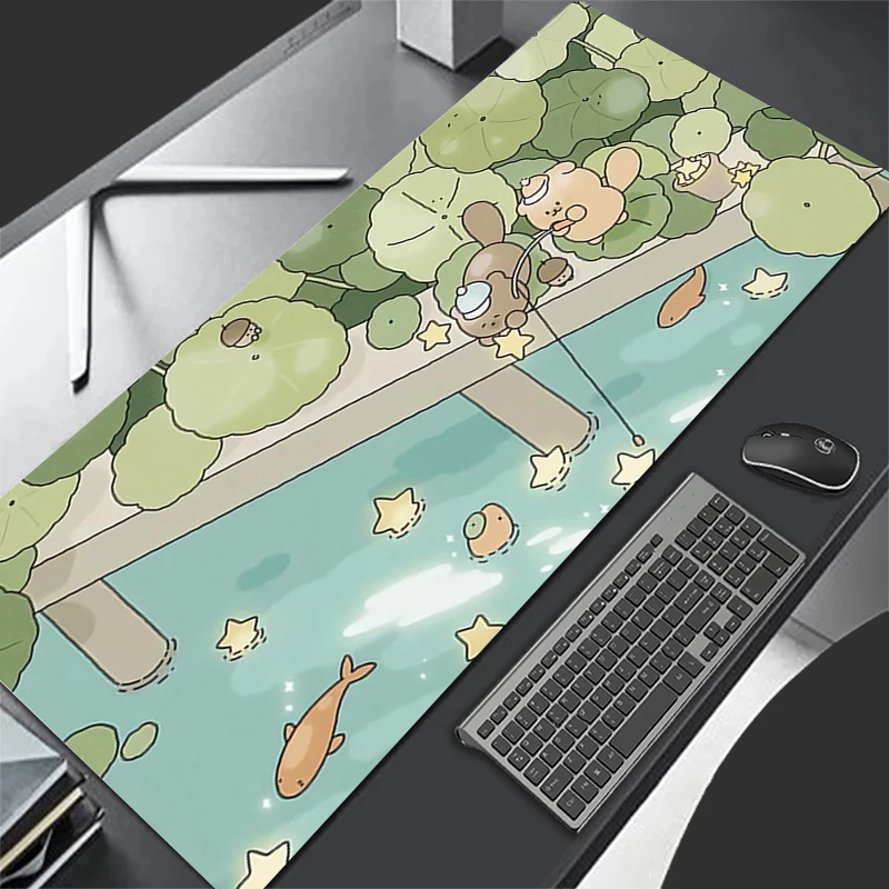 

Mousepad Computer New Mouse Pads Keyboard Pad Mouse Mat Cartoon Squirrel Gamer Soft Office PC Carpet Table Mat Desktop Mat
