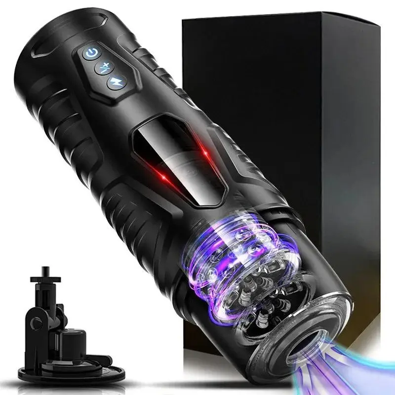 Electric Masturbation Cup Sex Toys Vagina Masturbator Automatic Shaking Sucking Sexy Groans Male Masturbator Pussy Adult Tools