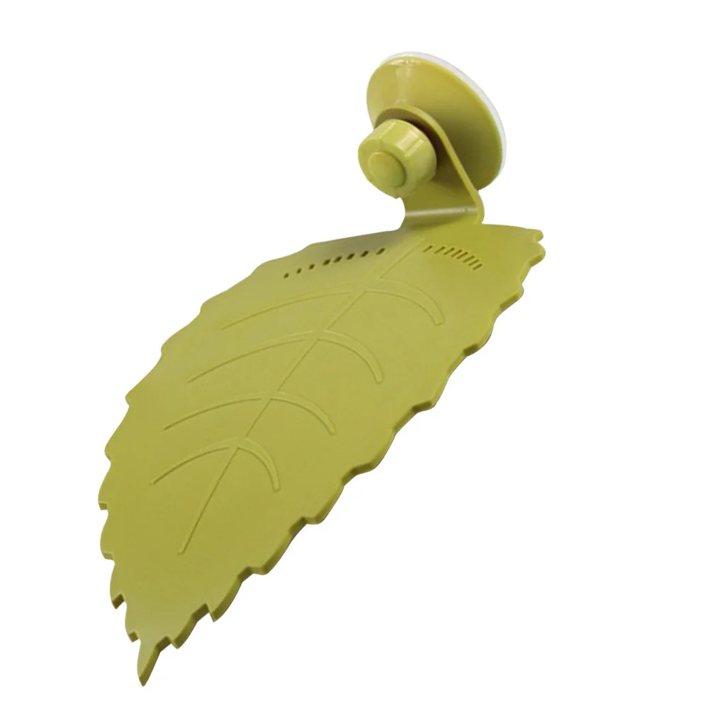 

Turtle Basking Platform Small Size Eco-Friendly Plastic Climbing Dock Leaf Shape Resting Spot For Turtle Tank Aquarium