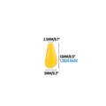 Yellow-1.3g-10pcs