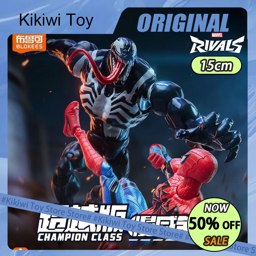 

В наличии: Фигурки Blokees Venom Spider-Man, аниме-персонажи, версия Champion Class. Коллекционная подвижная модель: декоративные настольные игрушки, подарок