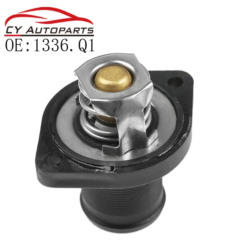 1336.Q1 Upgraded Engine Thermostat Housing Coolant Water Pipe For Peugeot 306 Citroen Berlingo C3 C4 Xsara 1336.N5 1336Q1 1336N5