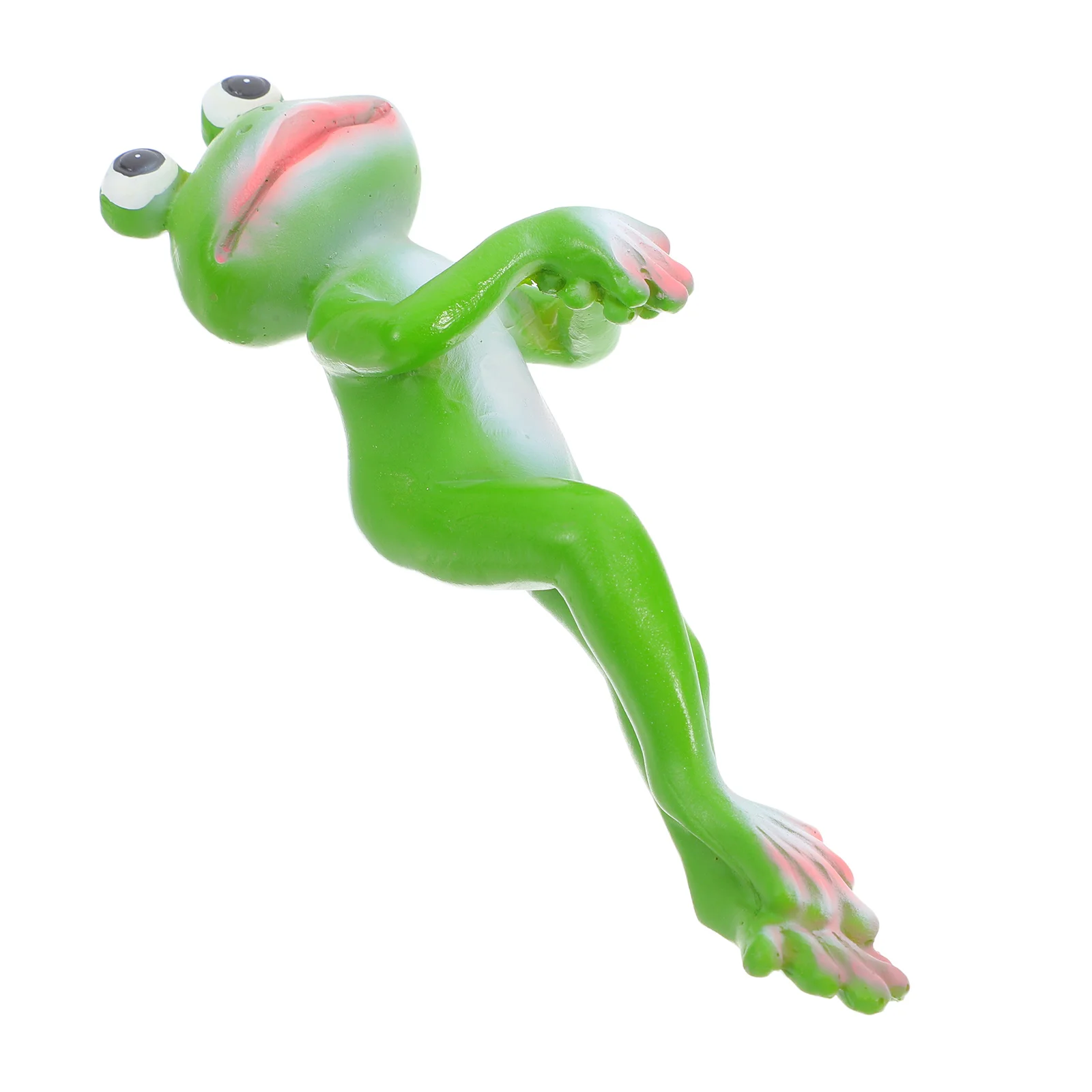 

Cartoon Frog Hanging Ornament Mini Resin Figurines Cute Decor Planter Indoor Outdoor Garden Balcony Flower Pot Sturdy Material