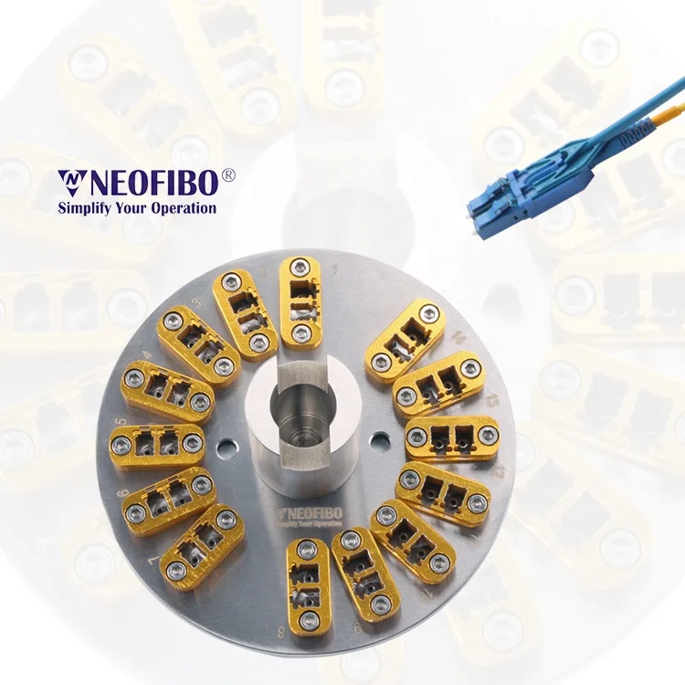 Neofibo LC PC Uniboot Fiber Optic Polishing Fixture Adapt to Domaille Polishing Machine Used for LC PC Uniboot Connector