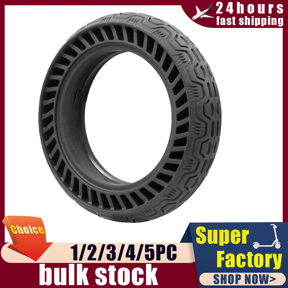 Neumático sólido de 10 pulgadas para patinete eléctrico Segway Ninebot Max, 60/70-6,5, 10x2,5, G30P, G30LP, G2, F2 pro ~ Gotrax, G4, G5, G6, GMAX