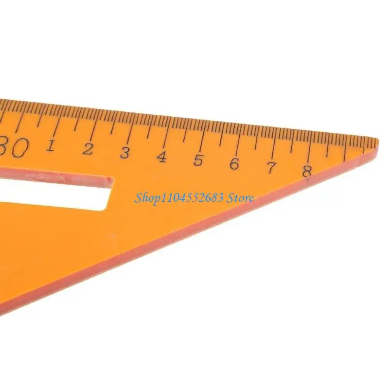 

Y6GD Measure Ruler Hole Position Marking Ruler Woodworking Ruler Protractor