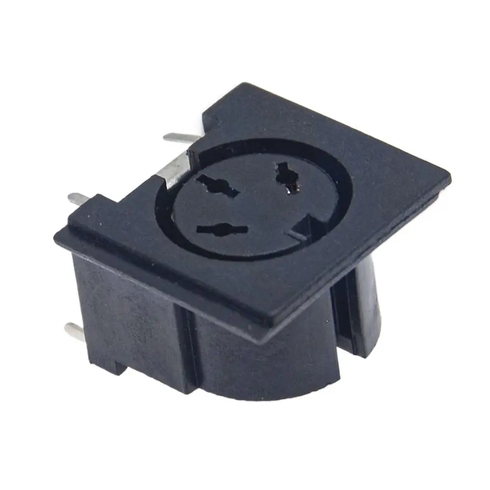 3 4 5 6 7 8 Pin DIN Female Socket Connector 4 5 6 8 Poles 4P/5P/6P/7P/8P PCB Panel Mount Keyboard and Mouse Socket Power Jack