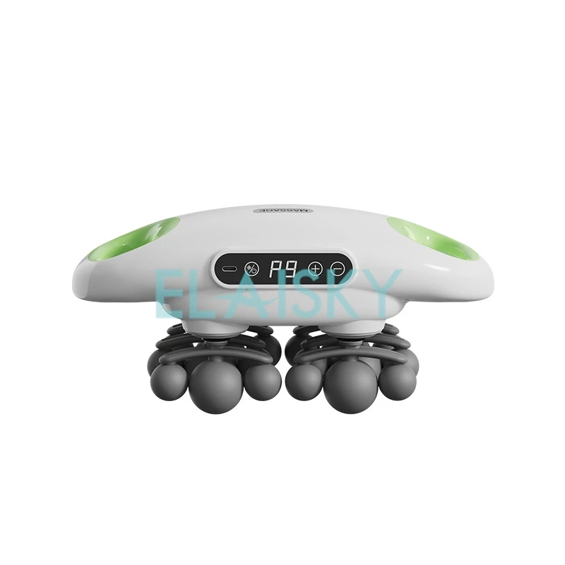 

18 Head Massage Gun Muscle Gun Deep Muscle Body Relaxation Massage Instrument Waist Back Leg Fascia Gun Multi Head Massagers