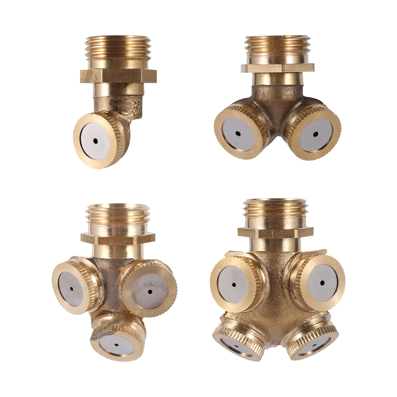 Agricultural Pesticide Spraying Misting Nozzles High Pressure Brass Misting Nozzles Irrigation System Brass Nozzle