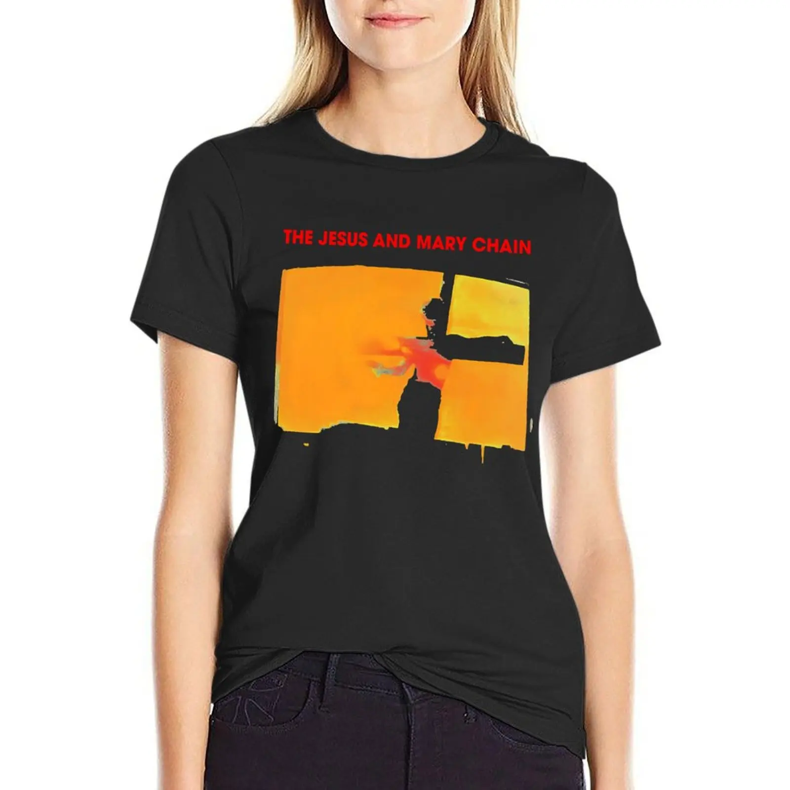 

The Jesus and Mary Chain - April Skies T-shirt Short sleeve tee Blouse Woman clothing