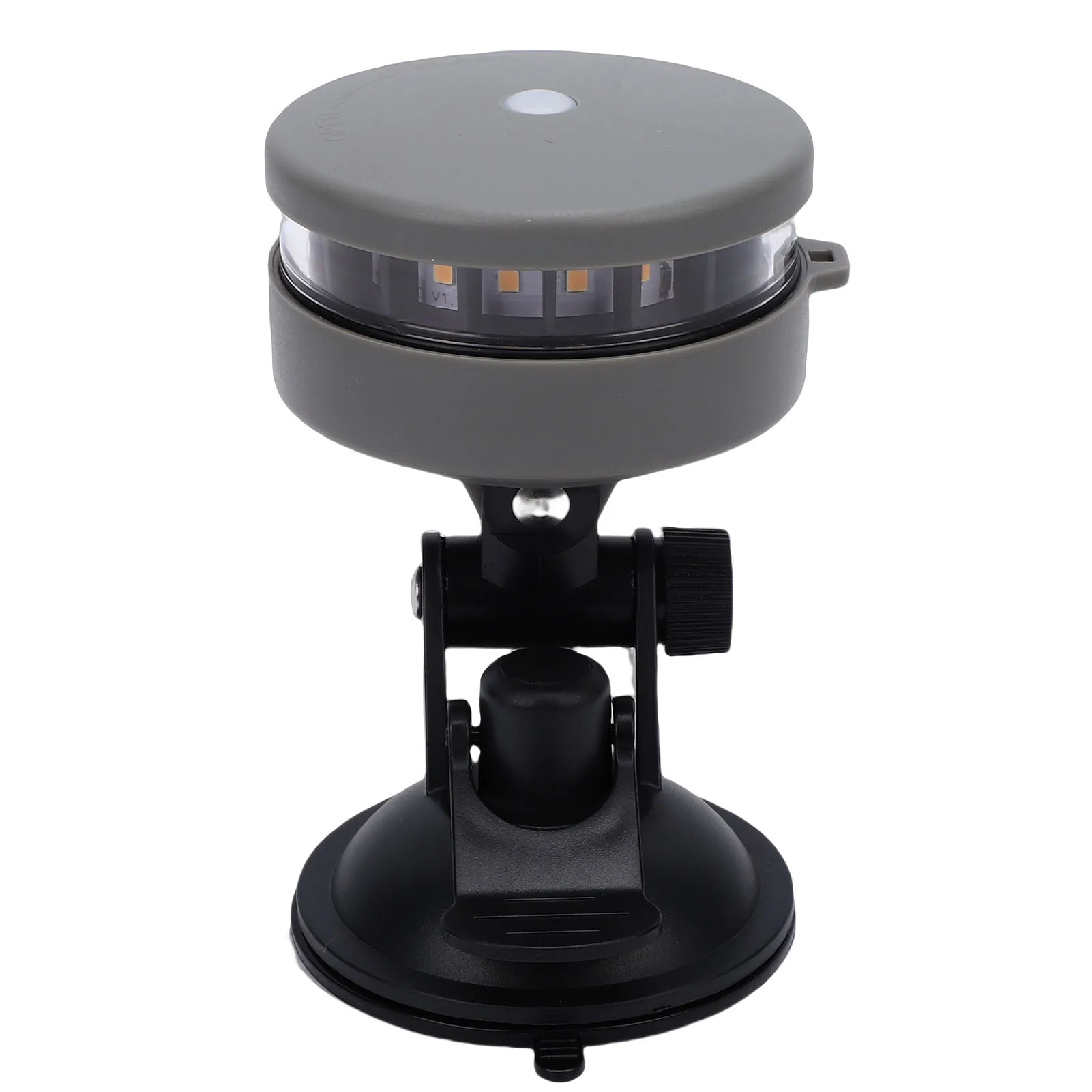 Boat Navigation Light 55LM 2NM Visibility Warm White IP67 Battery Powered LED Anchor Light with Suction Cup Base