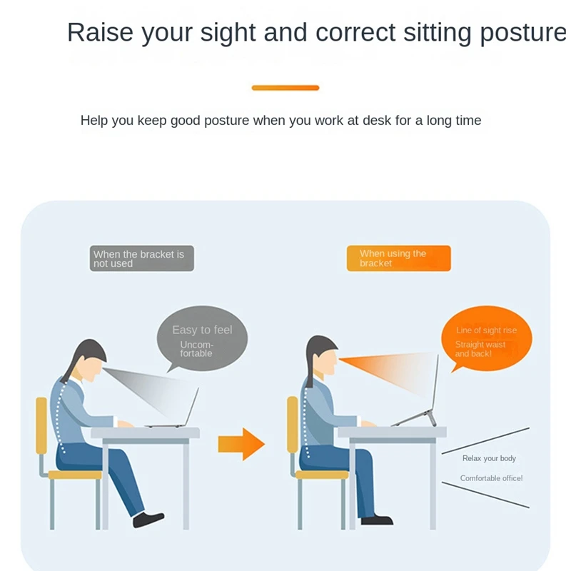 

Алюминиевая вертикальная подставка для ноутбука Алюминиевая вертикальная подставка для ноутбука Air Pro Регулируемый держатель Riser